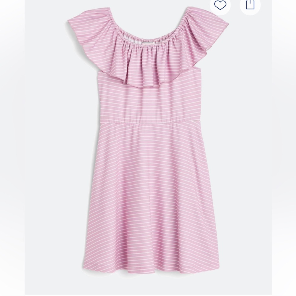 Social Academy Chaya Brushed Ruffle Skater dress